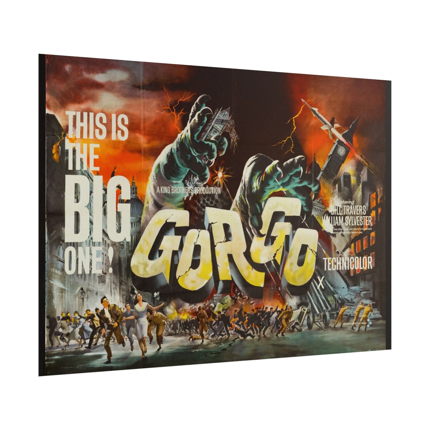 Poster Print - Gorgo Classic Film Poster