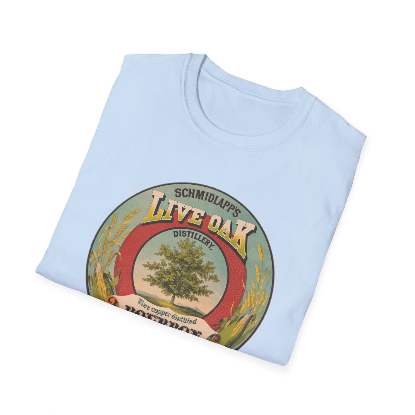 Vintage Live Oak Whiskey T-Shirt