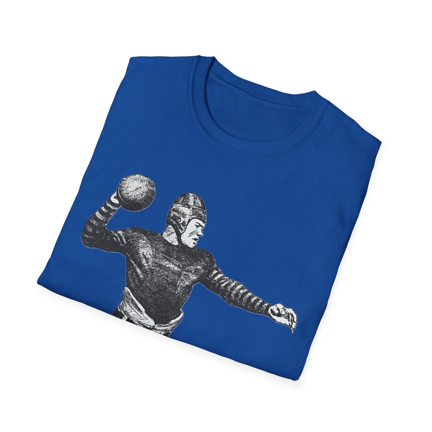 Retro Brick Muller Football Player Tee