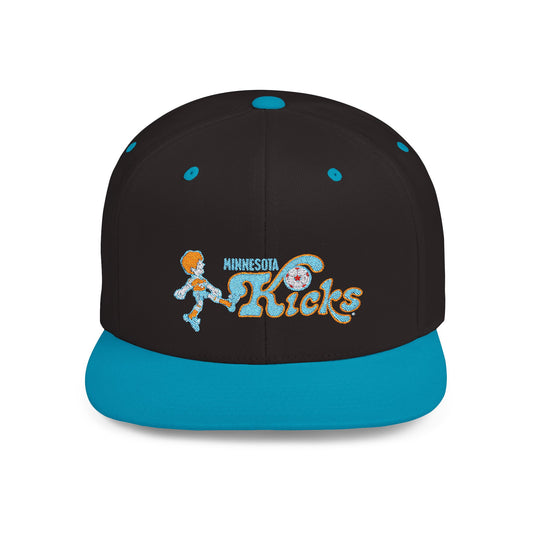 Minnesota Kicks of the NASL Design Snapback Cap - Old School Male 