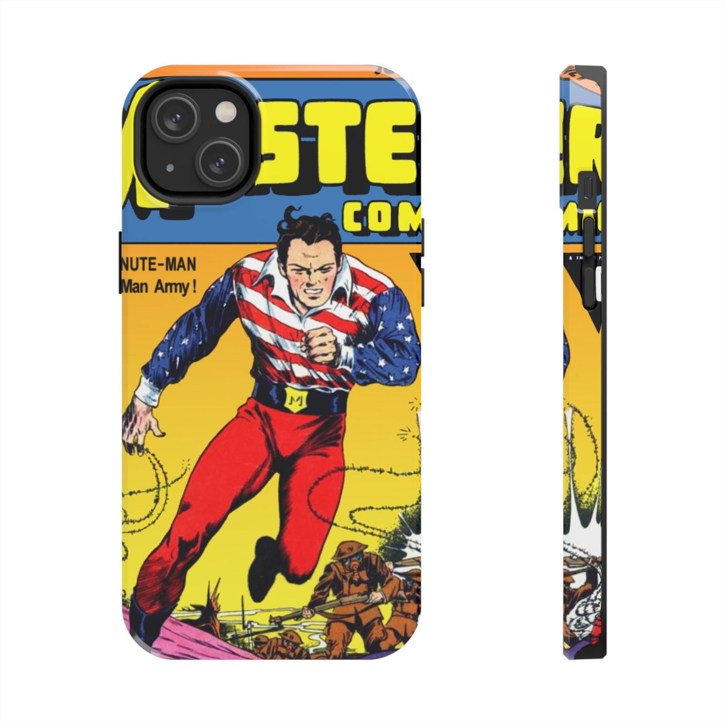 Vintage Comic Artwork Tough Phone Cases - Old School Male 