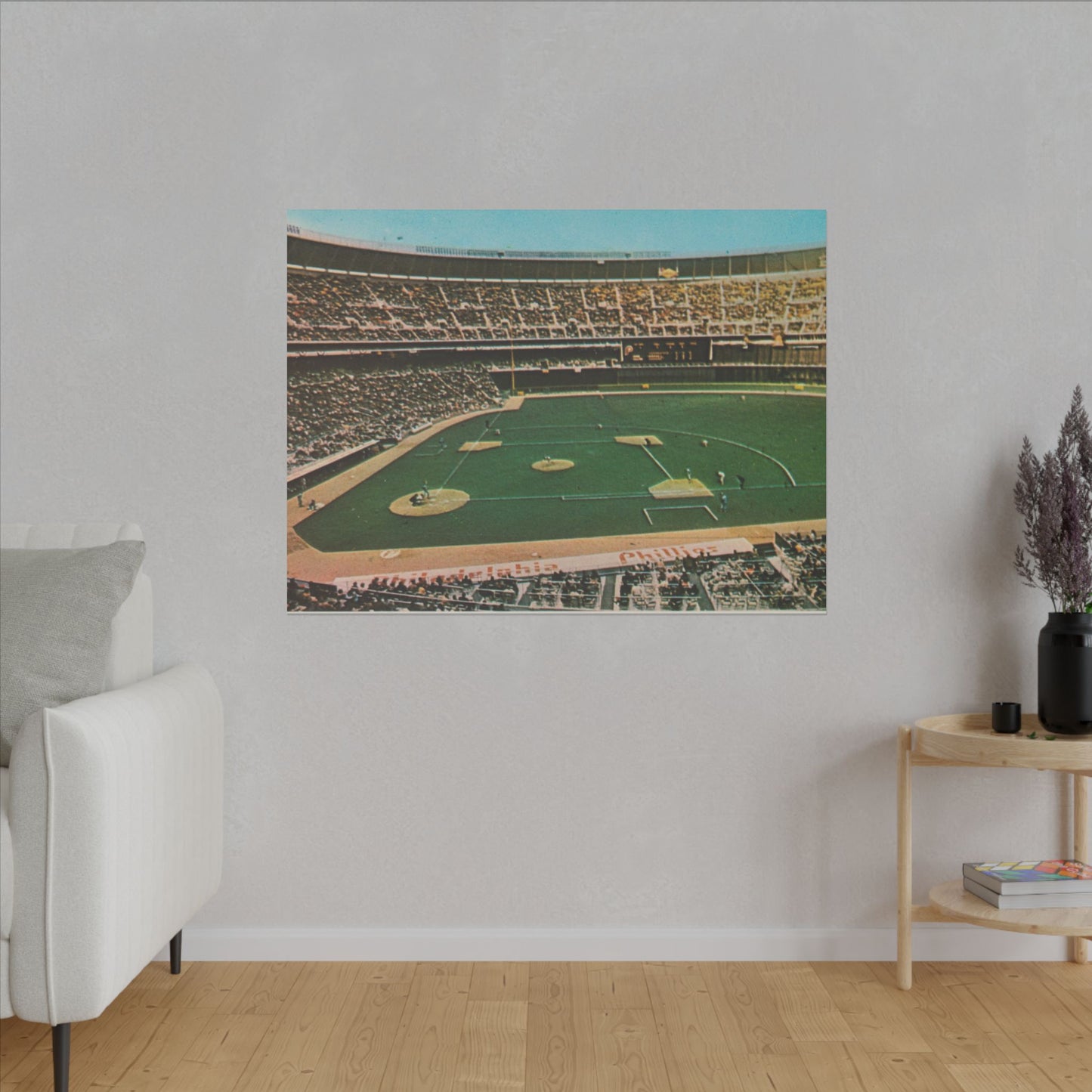 Veterans Stadium Canvas Wall Art - Philadelphia Phillies Tribute