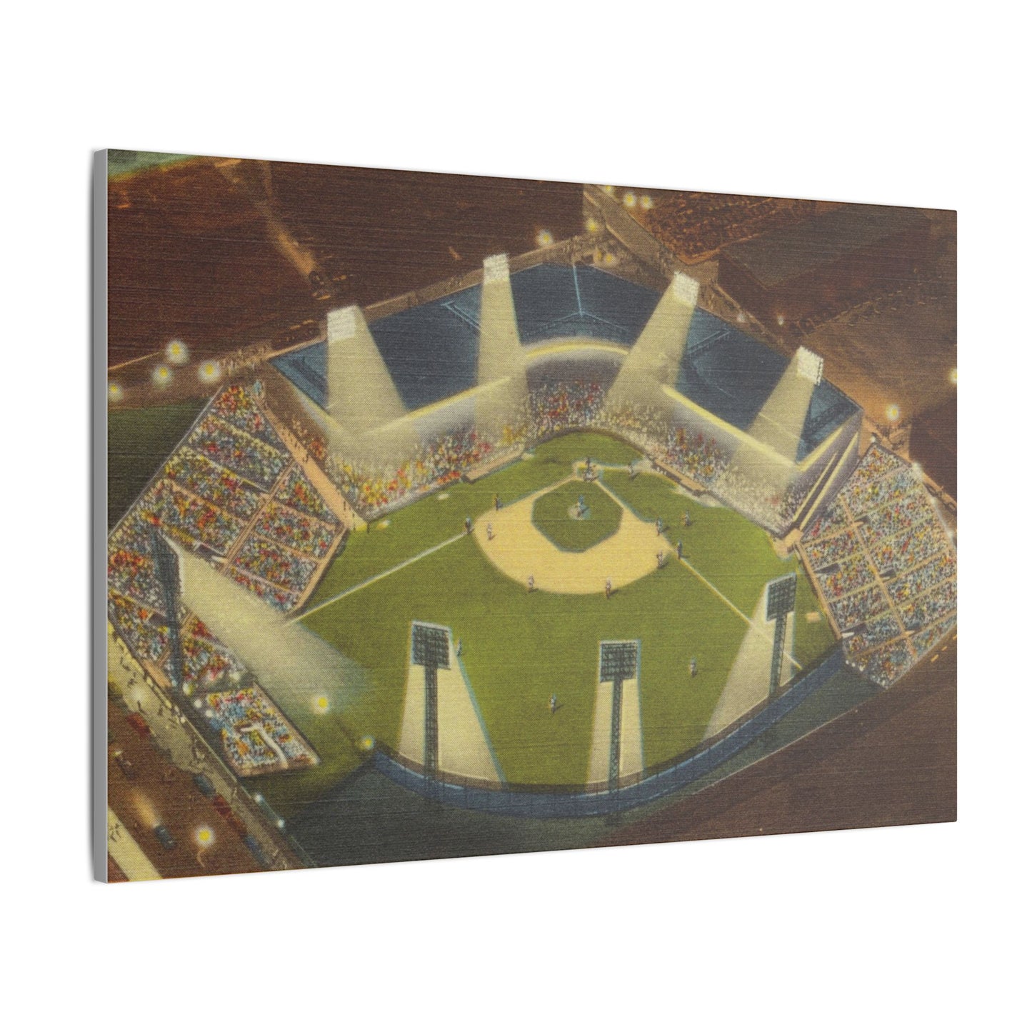 Classic Boston Braves Field Canvas Art Print