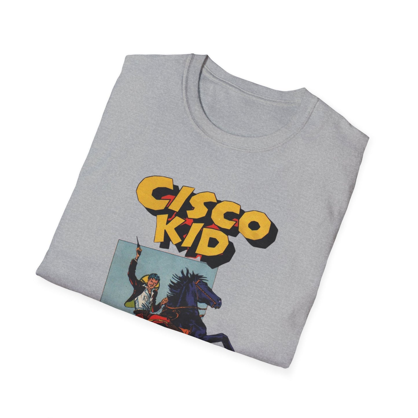 Retro Cisco Kid Comic Book T-Shirt - 100% Cotton, Classic Fit, Perfect for Comic Fans!