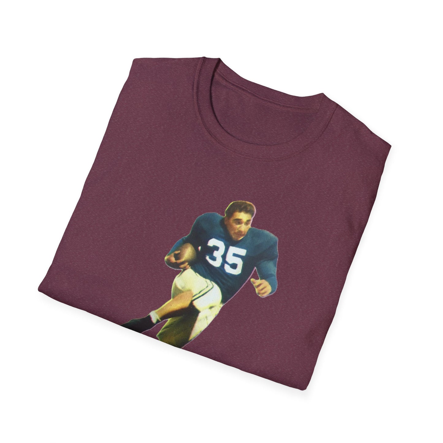 Vintage Alan Ameche Football Legend Unisex Softstyle Tee