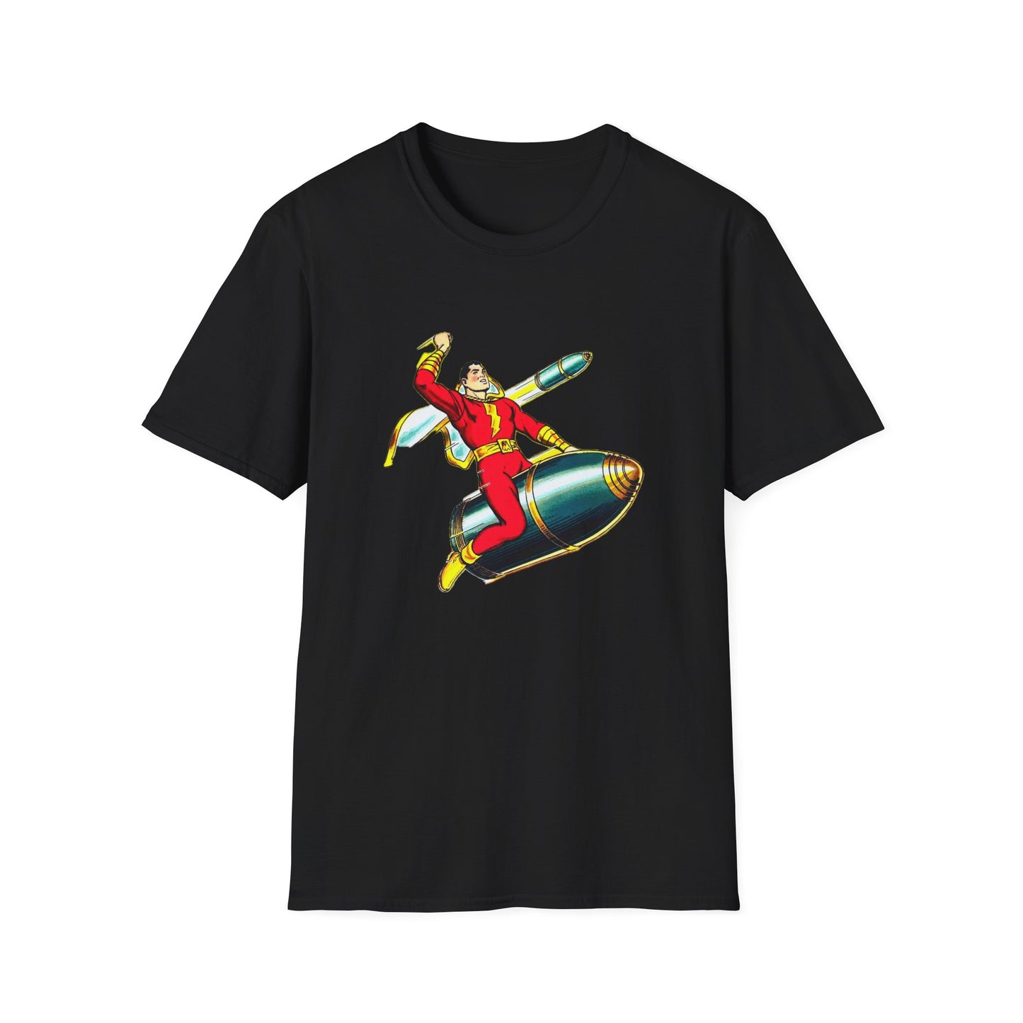 Vintage-Inspired Comic Graphic Unisex Soft T-Shirt