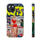 Vintage Comic Book Inspired Tough Phone Cases - Old School Male 