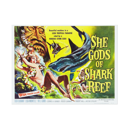 Poster Print - She Gods of Shark Reef Classic Film Poster