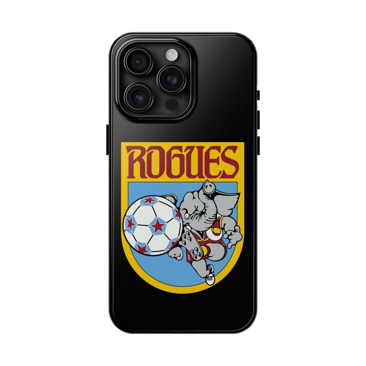 Memphis Rogues Vintage Soccer Team Logo Tough Phone Case - Old School Male 