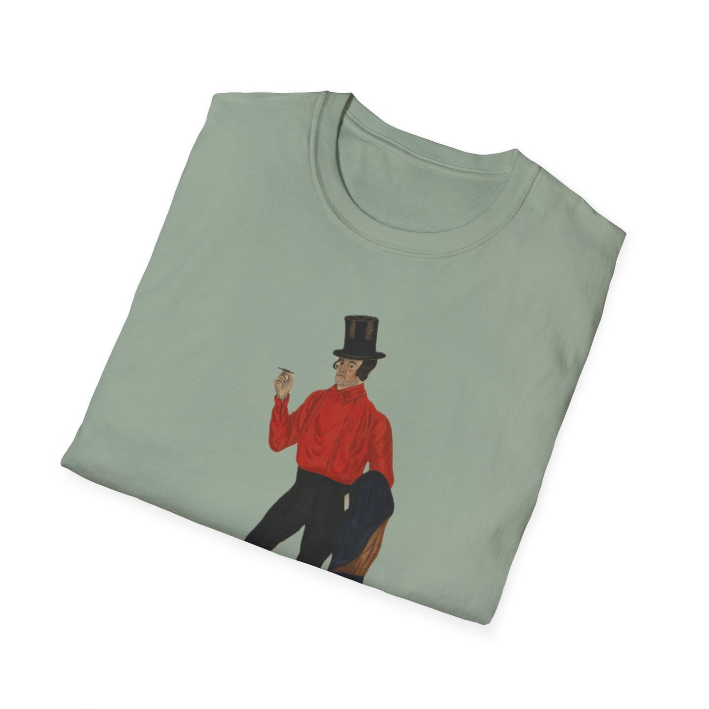 Retro Top Hat Gentleman's Unisex Tee