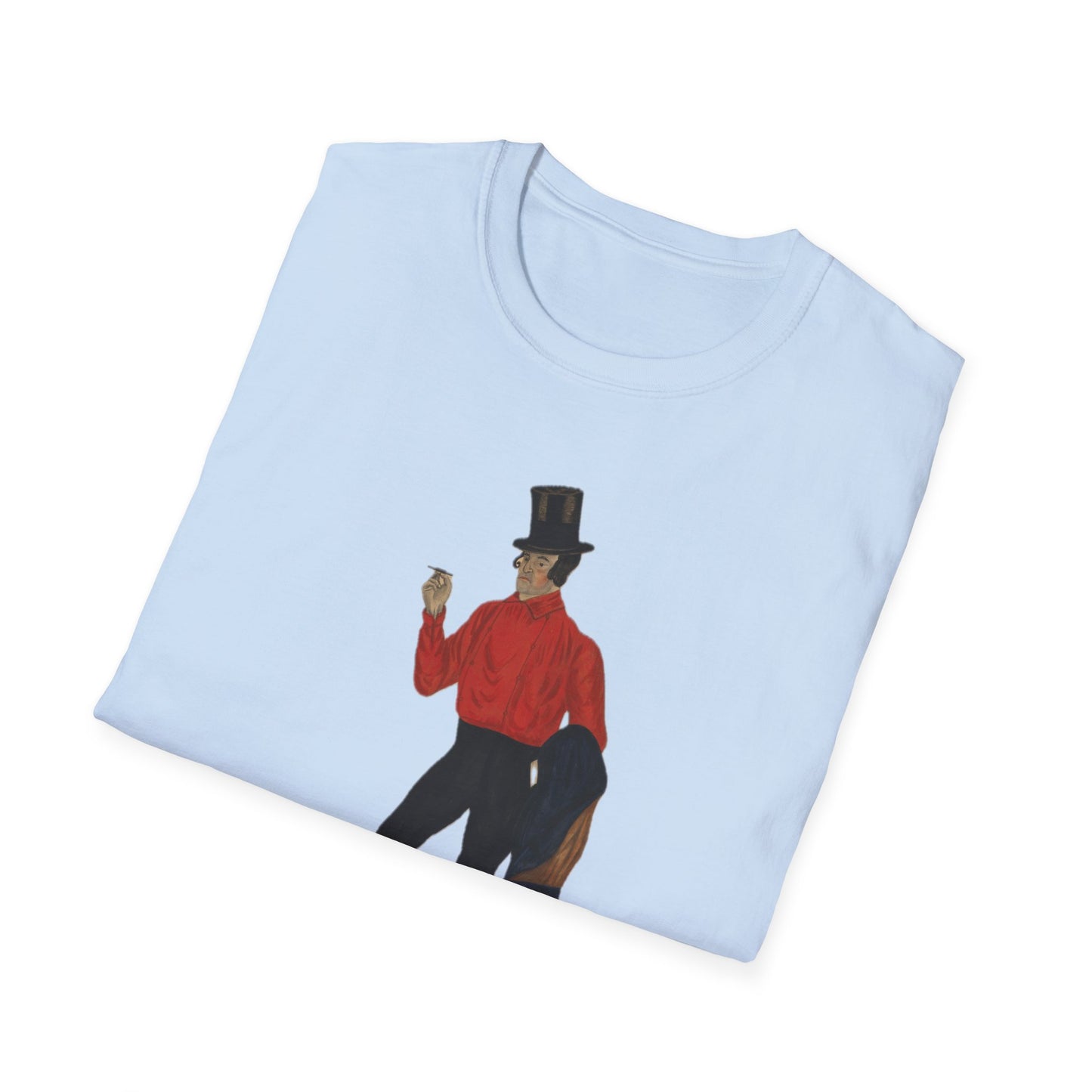 Retro Top Hat Gentleman's Unisex Tee