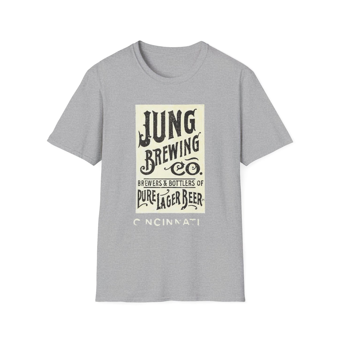 Vintage Jung Brewing Unisex T-Shirt – Retro Style Soft Cotton Tee for Beer Lovers