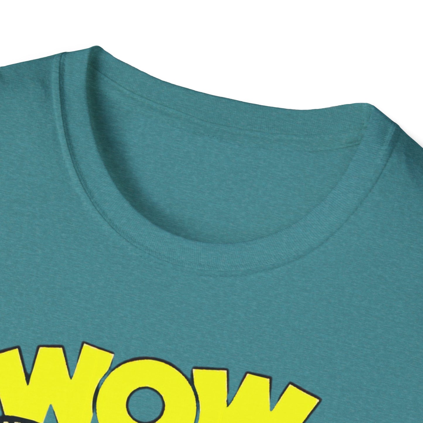 Retro Wow Comics T-Shirt - 100% Cotton, Classic Fit, Perfect for Comic Enthusiasts