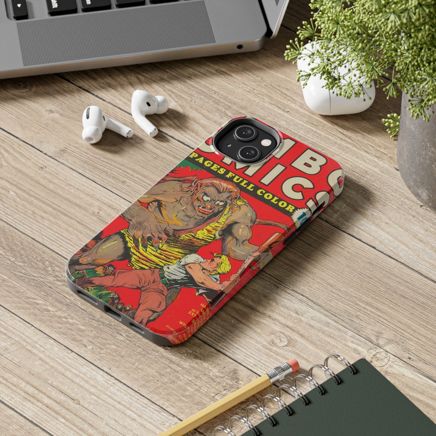 Vintage-Inspired Comic Book Tough Phone Cases