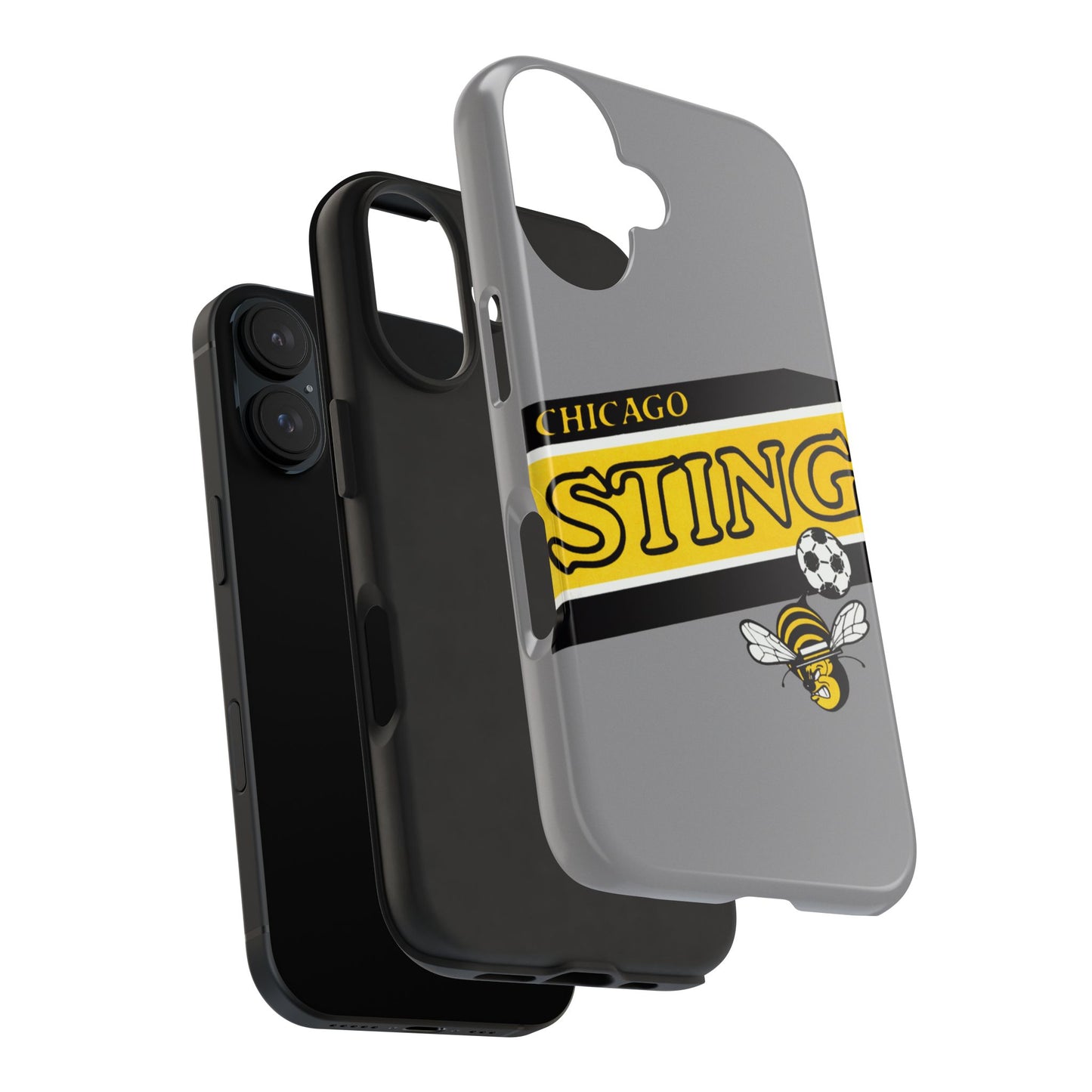 Vintage Chicago Sting Soccer Team Logo Durable Phone Cases