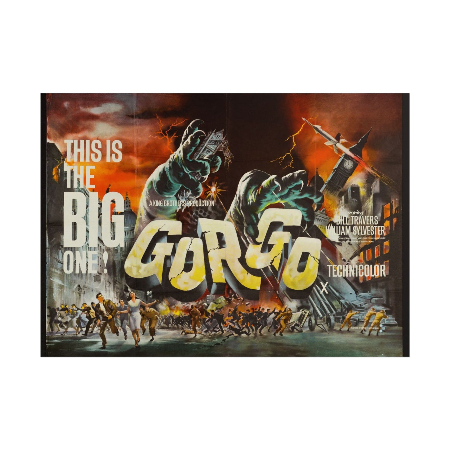 Poster Print - Gorgo Classic Film Poster