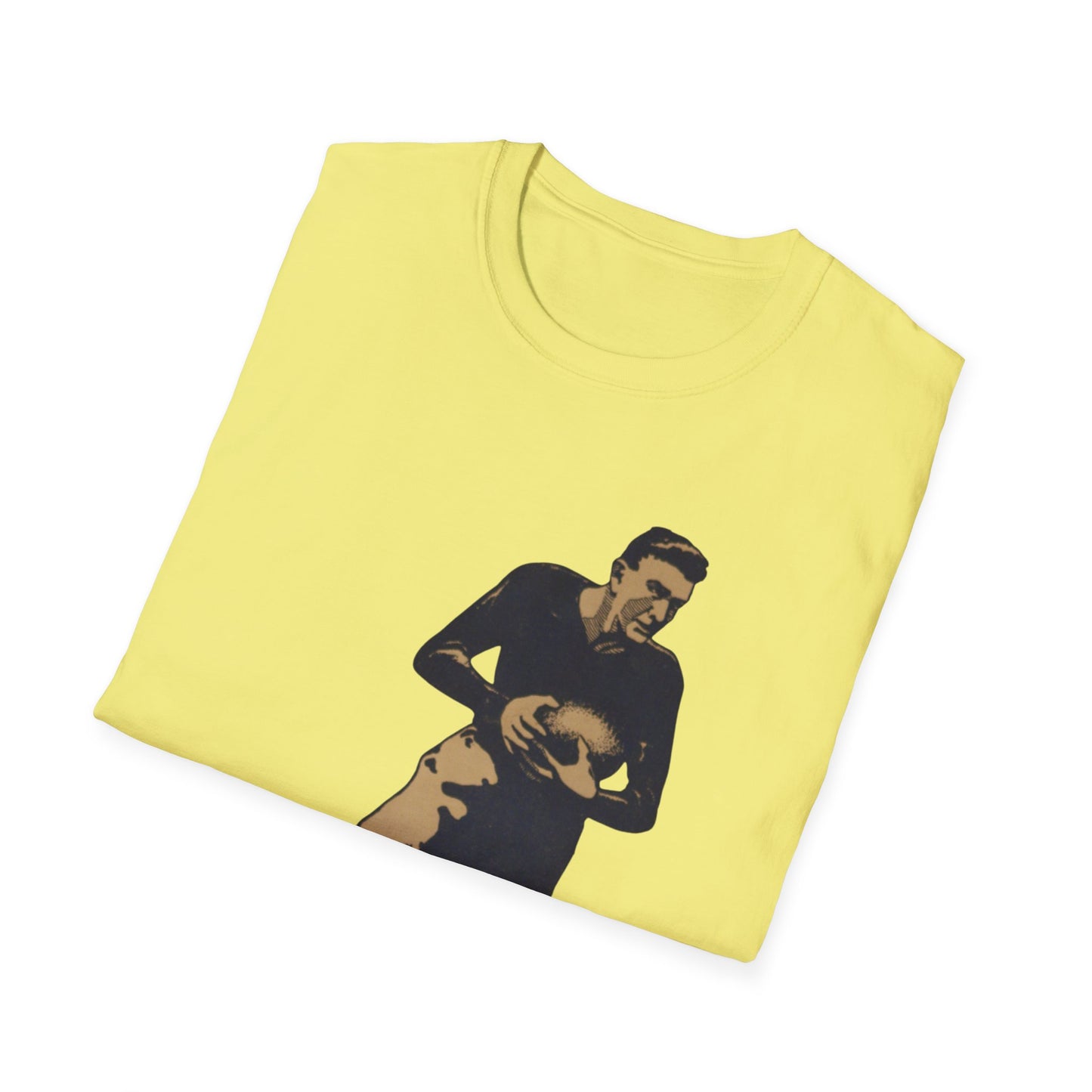 Vintage Football Player T-Shirt - 100% Cotton Retro Tee for Sports Enthusiasts & Game Days