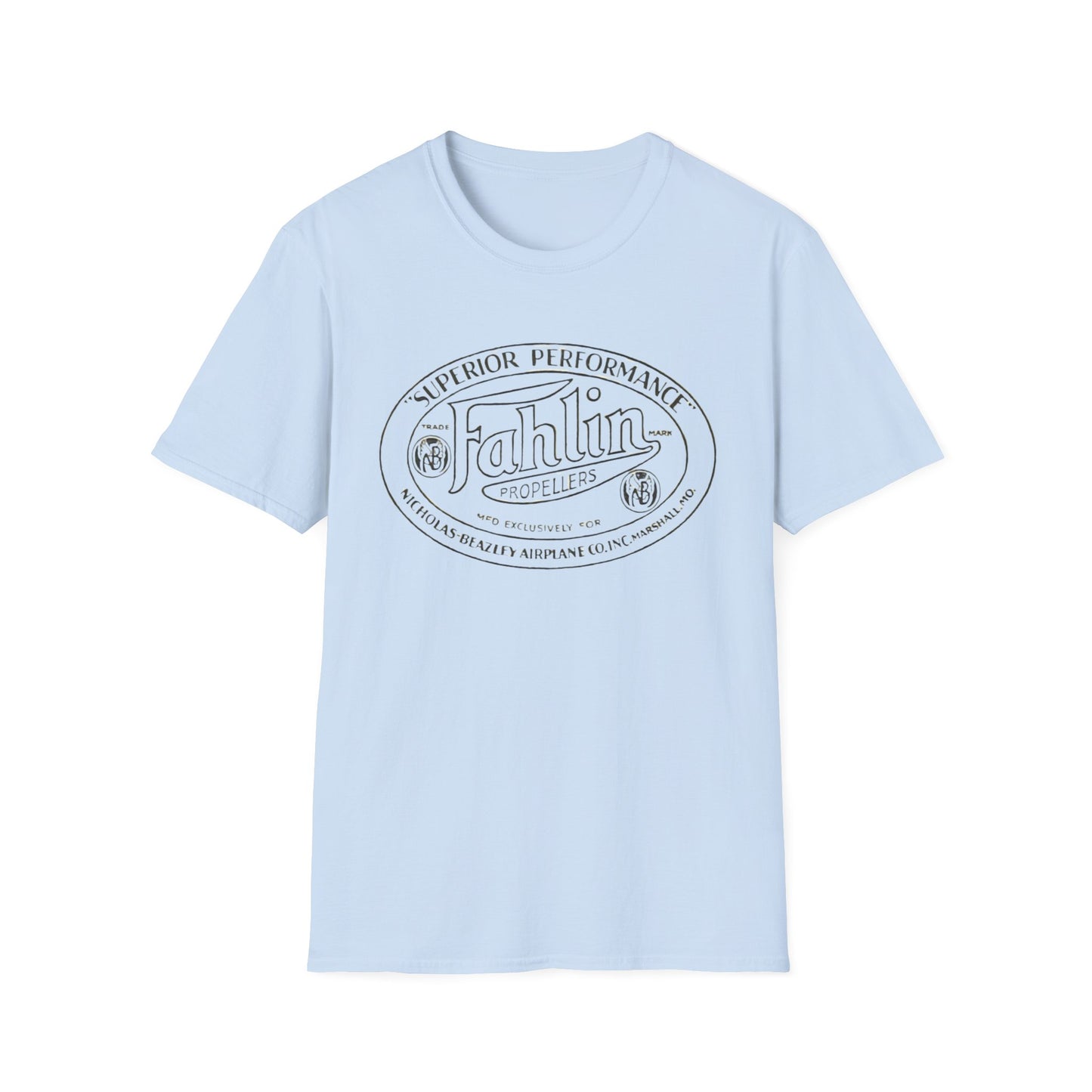 Cool Retro Fahlin Propellor T-Shirt: 100% Cotton, Vintage Vibes, Perfect For Your Weekend Adventures!