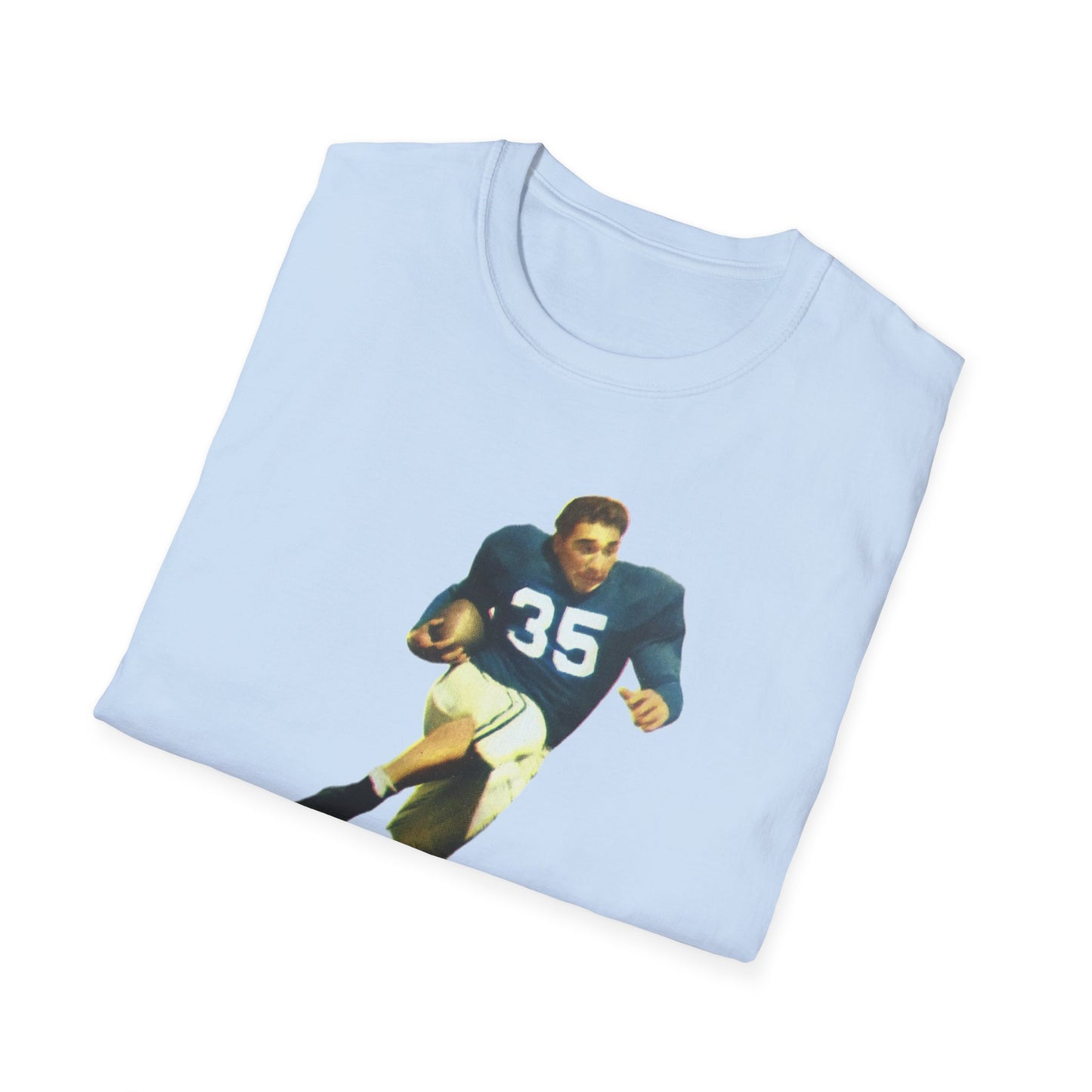 Vintage Alan Ameche Football Legend Unisex Softstyle Tee