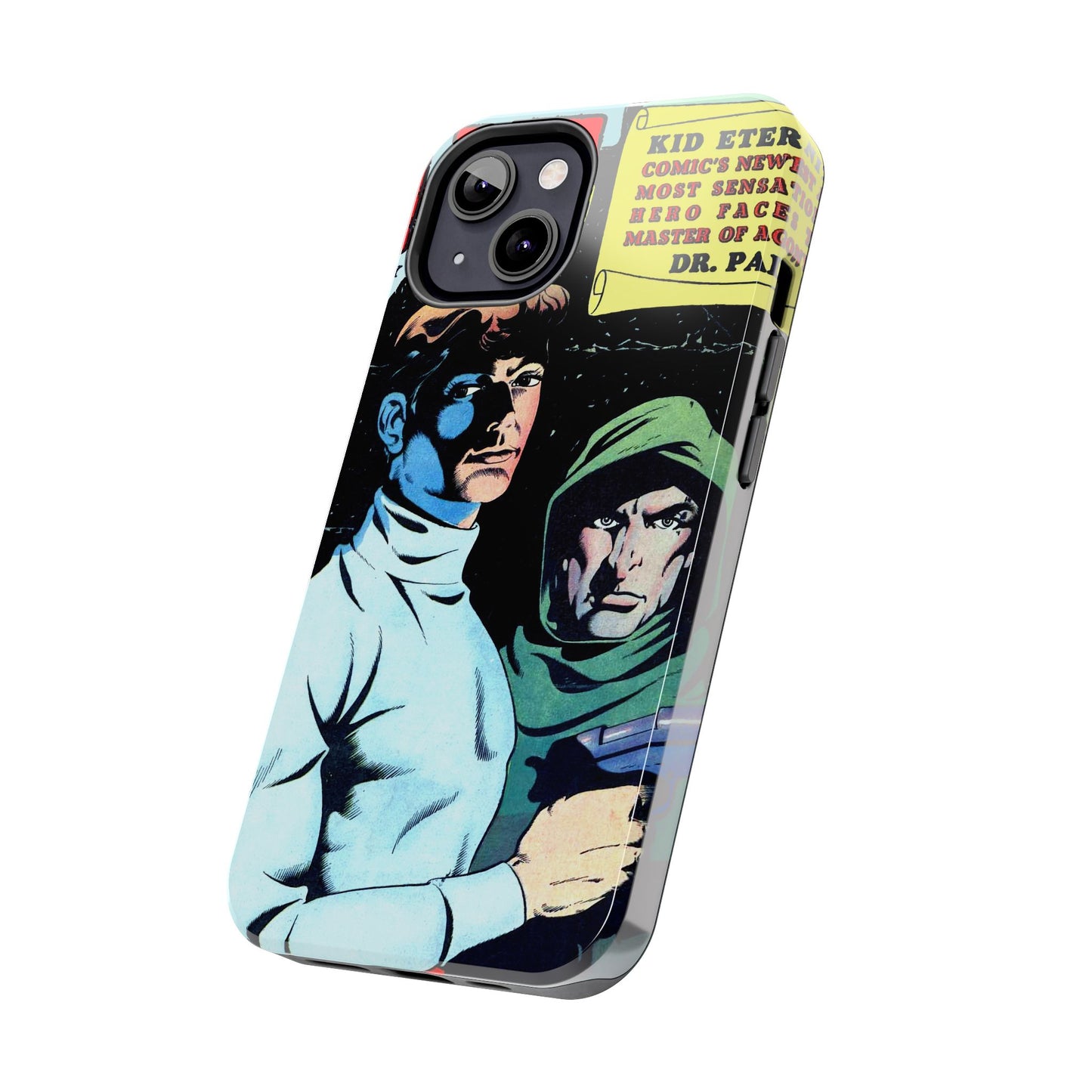 Vintage Comic Book Cover Durable Phone Cases - Old School Male 