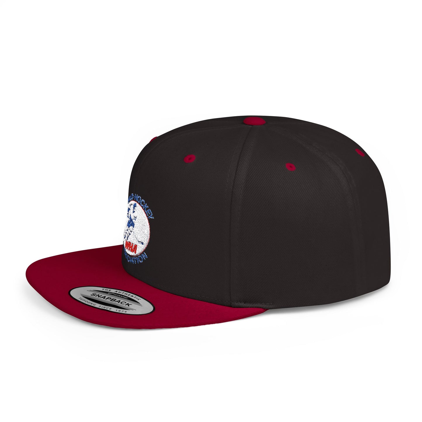 Retro World Hockey Association Logo SnapBack Hat