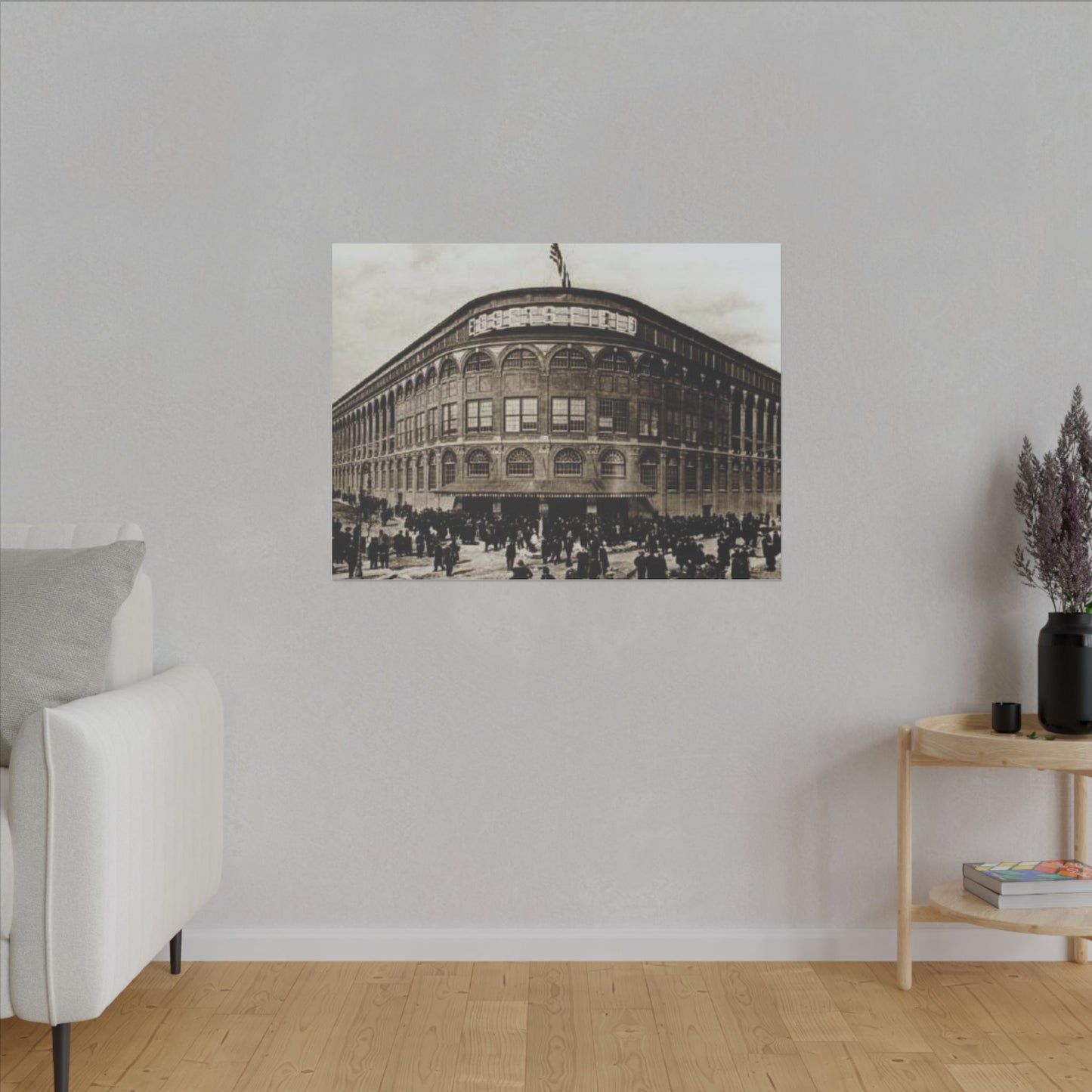 Nostalgic Ebbets Field Canvas Art Print