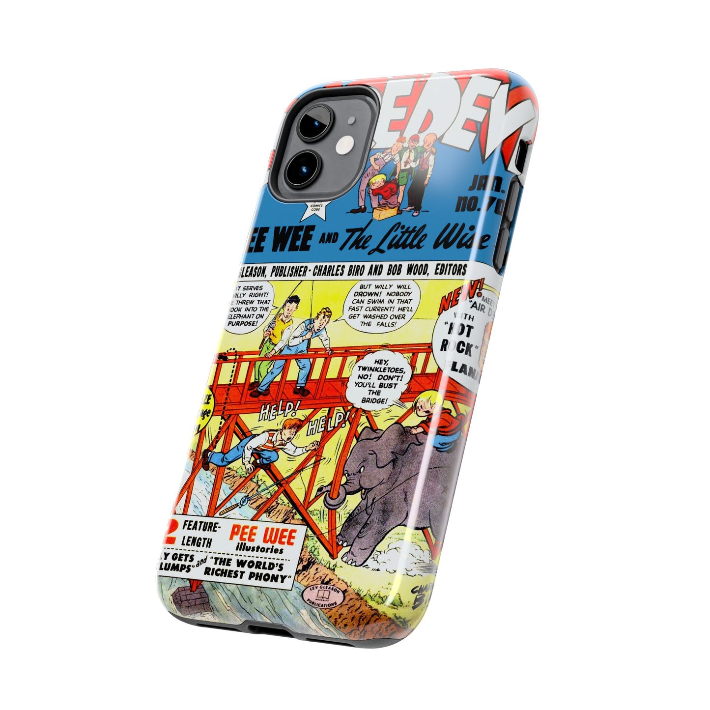 Vintage Comic Book Inspired Phone Case - Old School Male 