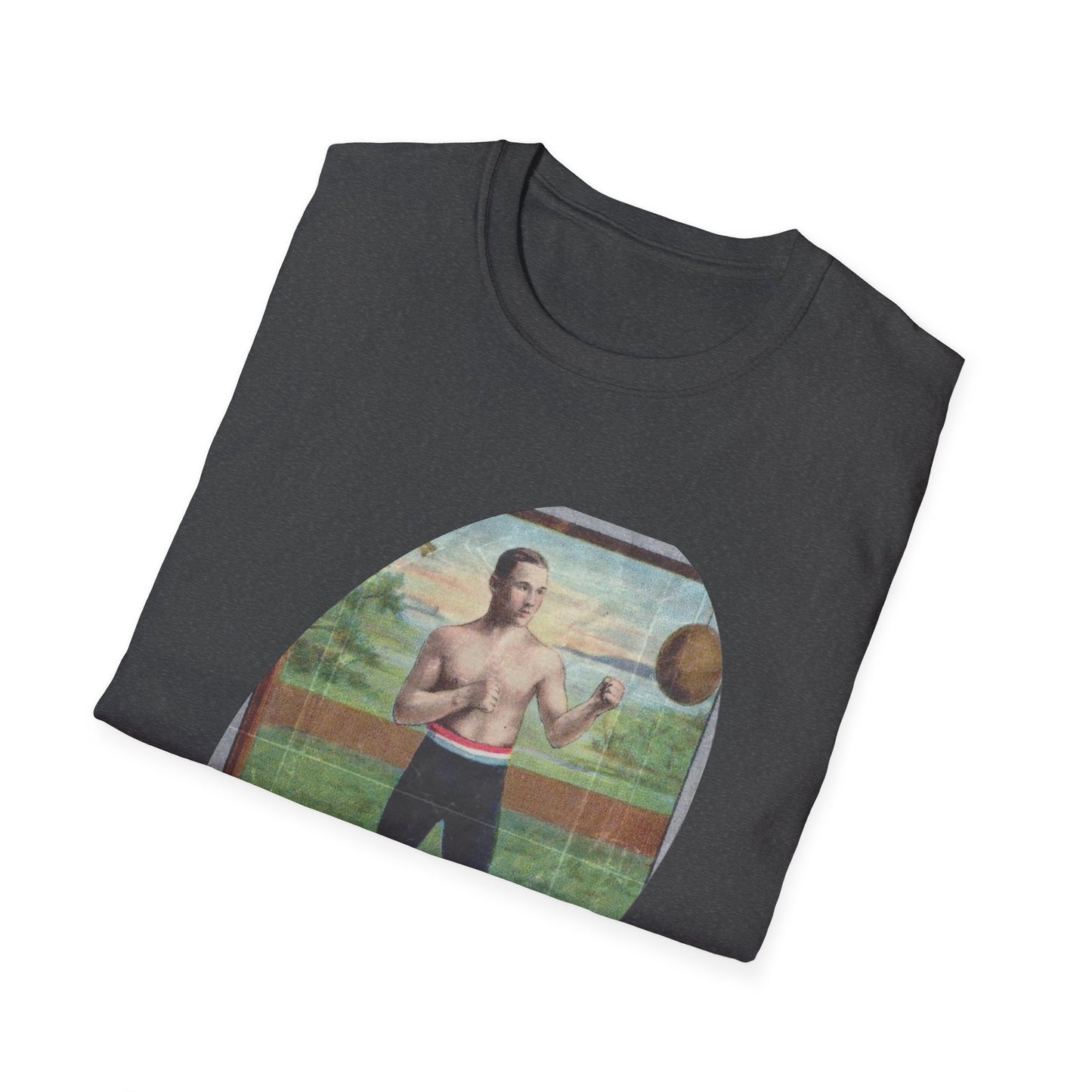 Retro Boxer Fighter Unisex Cotton T-Shirt