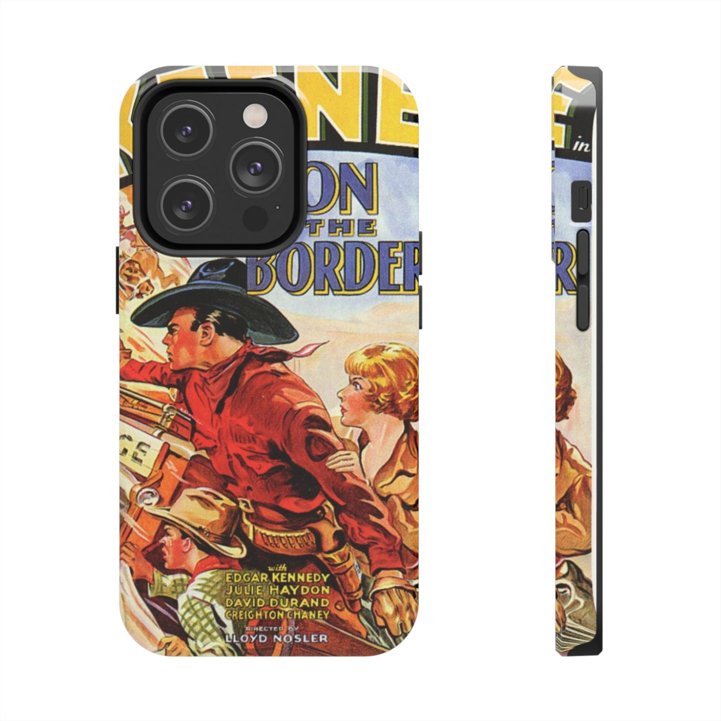 Rustic Heritage Western Tough Phone Cases - Old School Male 