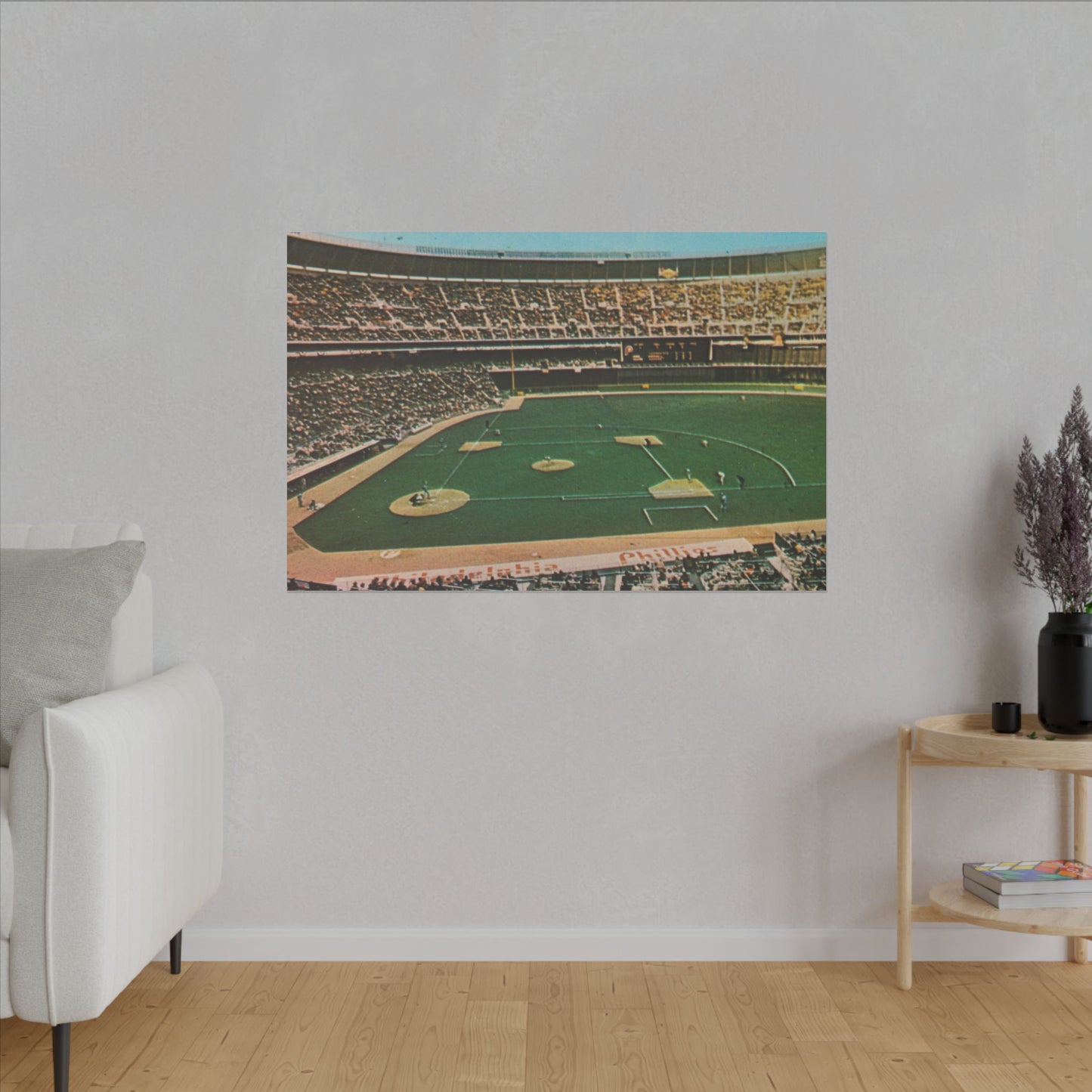 Veterans Stadium Canvas Wall Art - Philadelphia Phillies Tribute