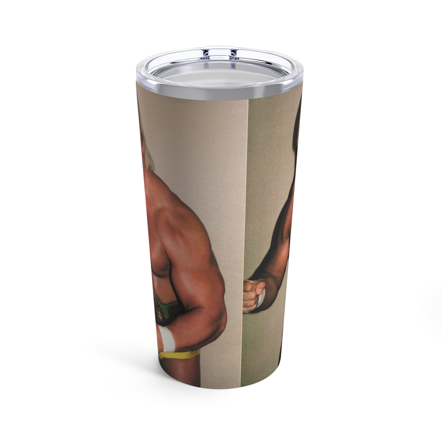 Hulk Hogan Insulated 20oz Stainless Steel Tumbler - Old School Male 