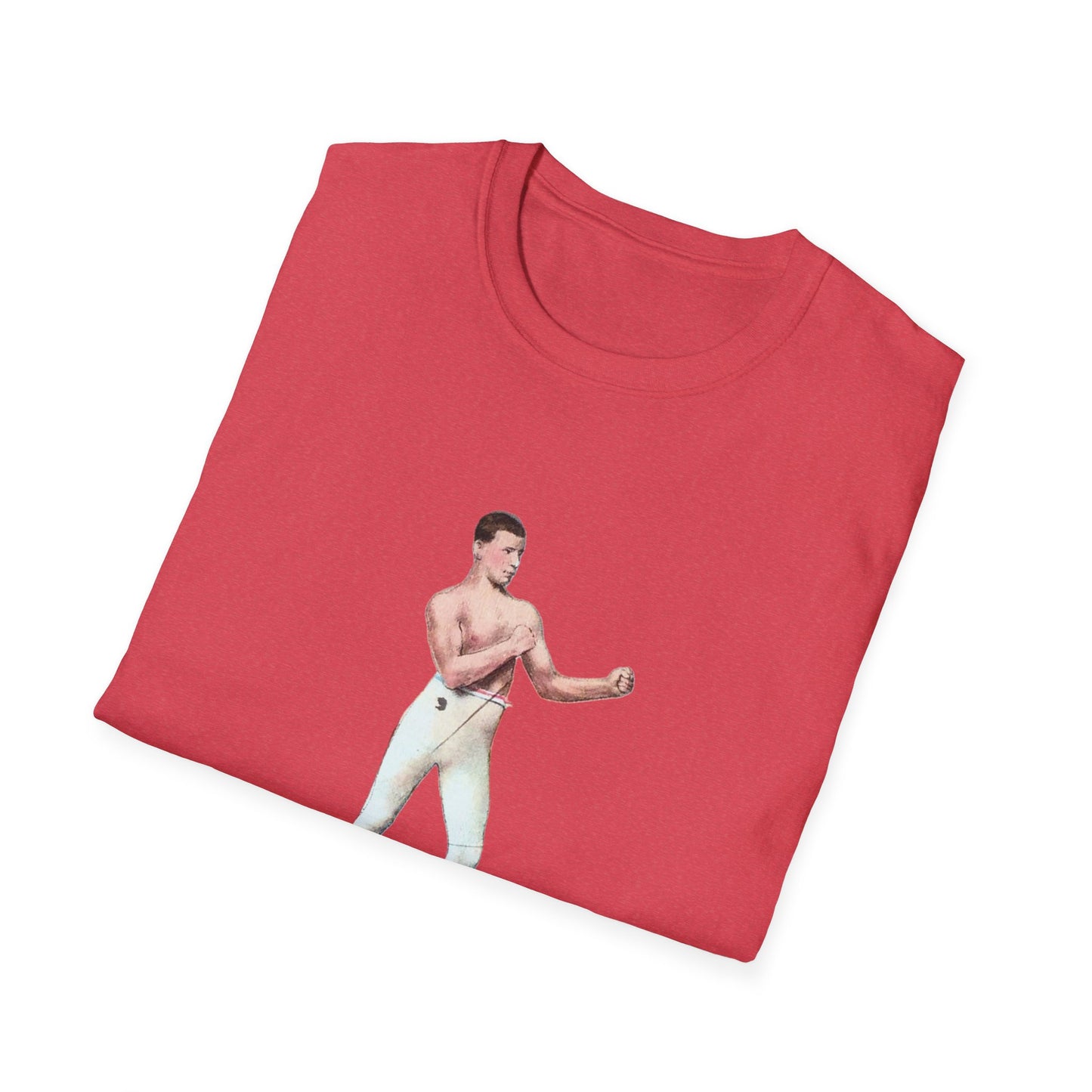 Retro Boxing Champion Unisex Softstyle Tee