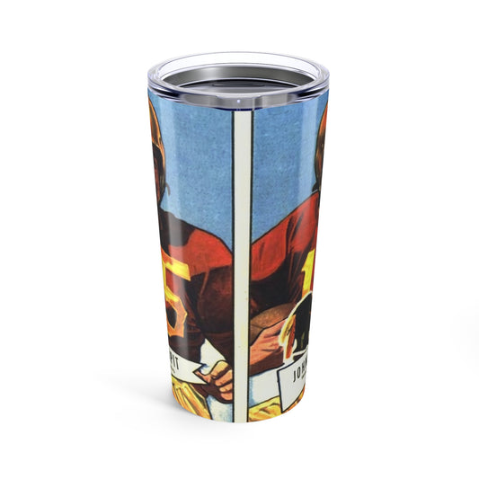 Retro Washington Redskins Johnny Papit Insulated Tumbler 20oz - Old School Male 