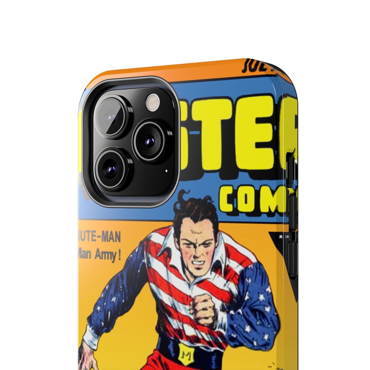 Vintage Comic Artwork Tough Phone Cases - Old School Male 