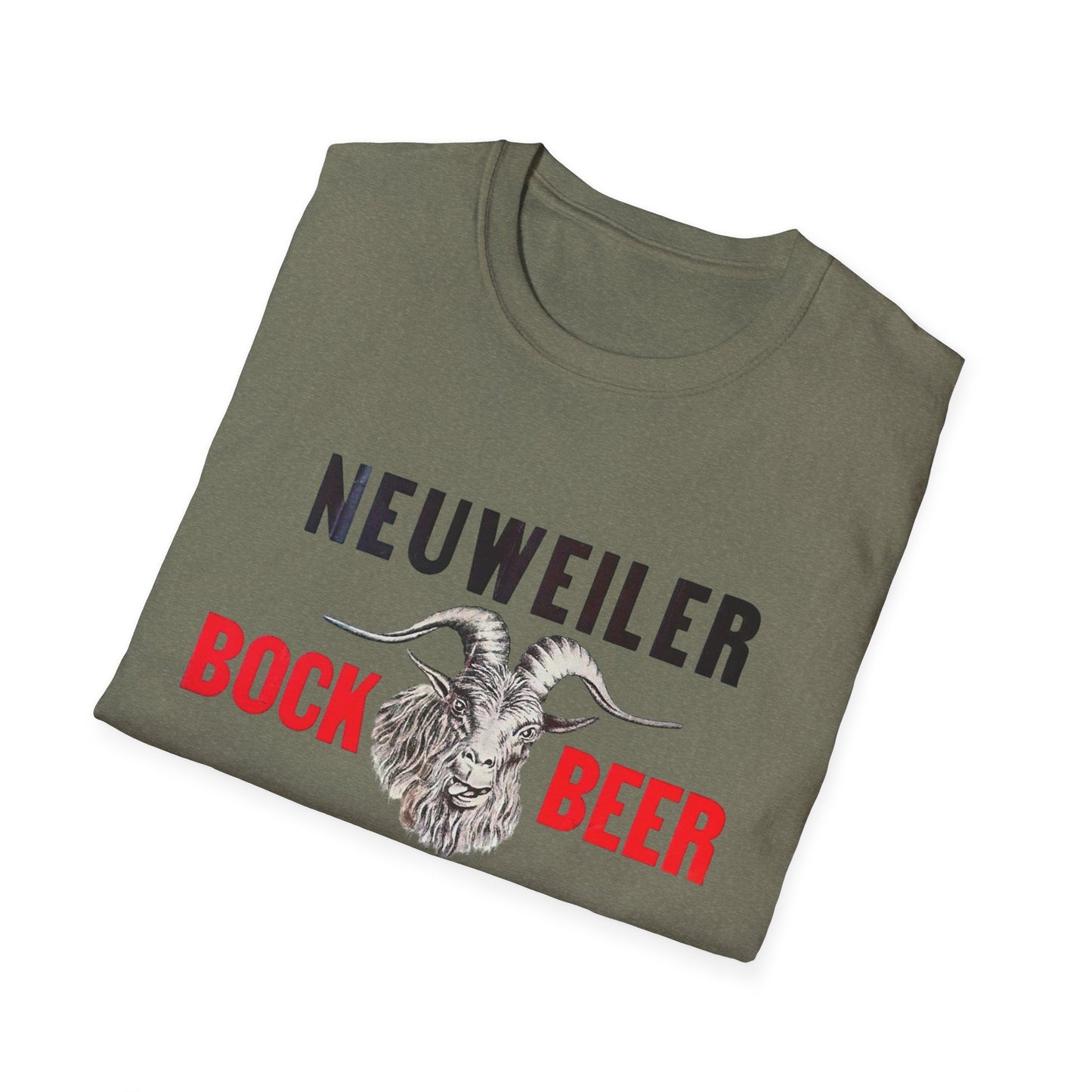 Neuweiler Bock Beer Softstyle Tee: Comfort, Cotton, and a Side of Chuckles!