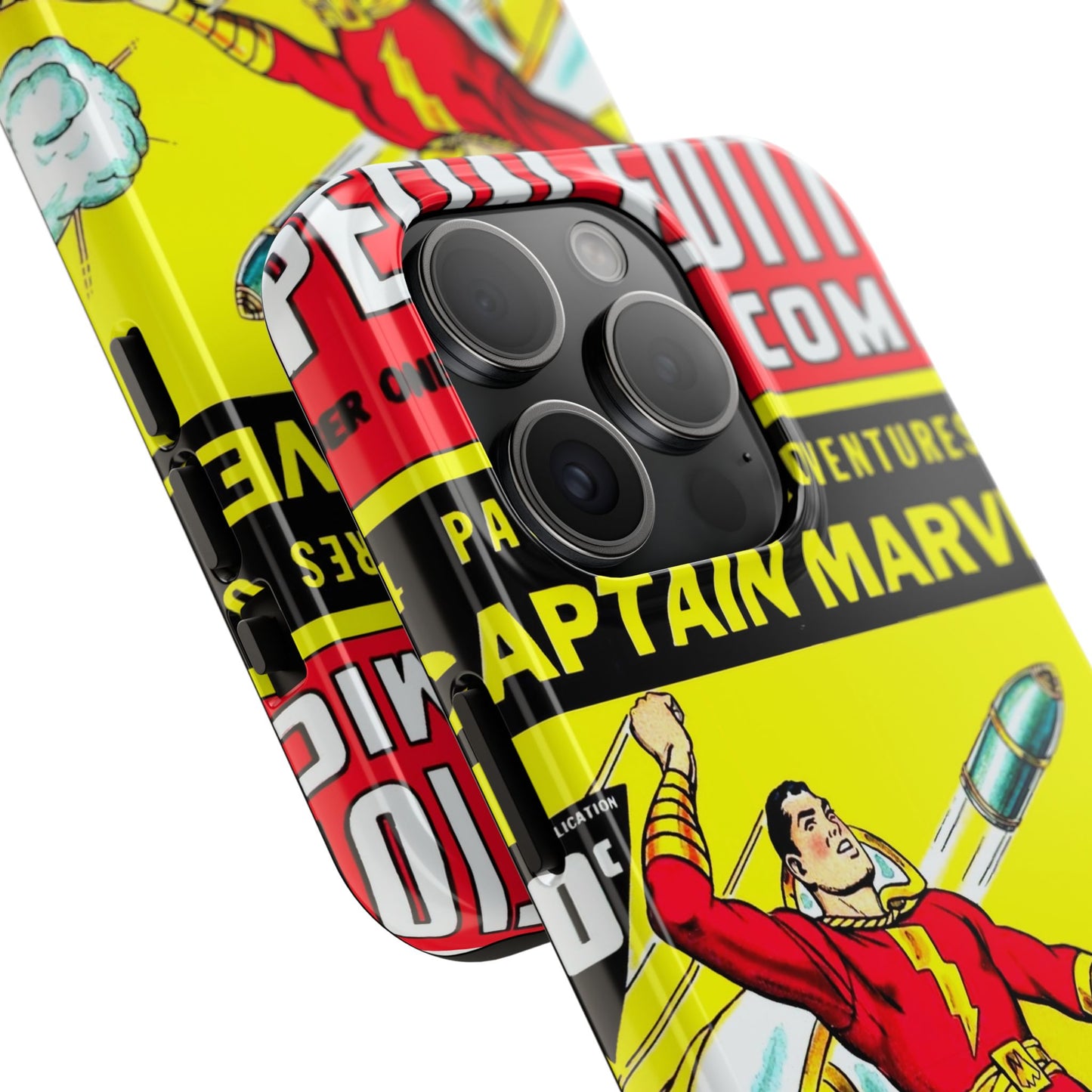 Vintage Captain Marvel Comic Tough Phone Cases