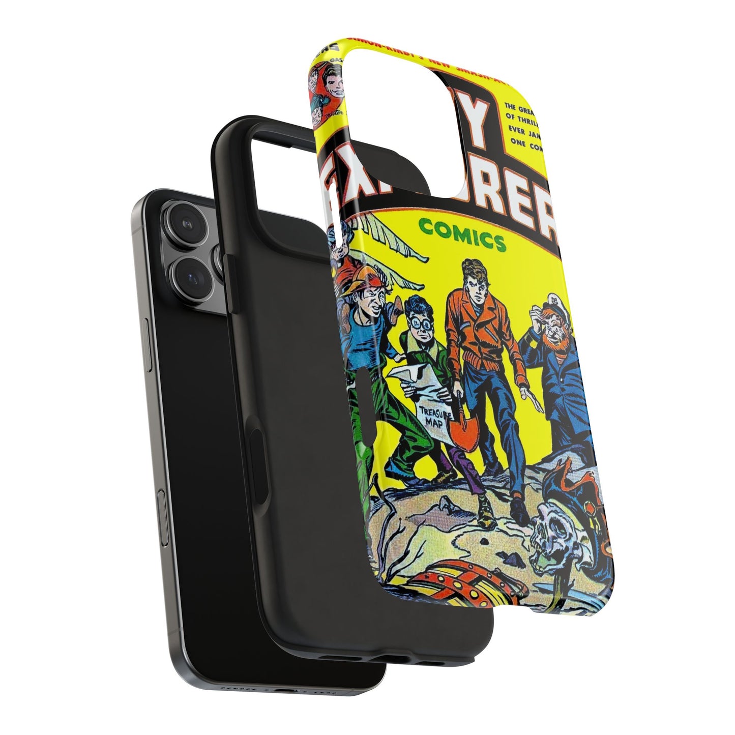 Vintage Comic Book Cover Rugged Phone Cases