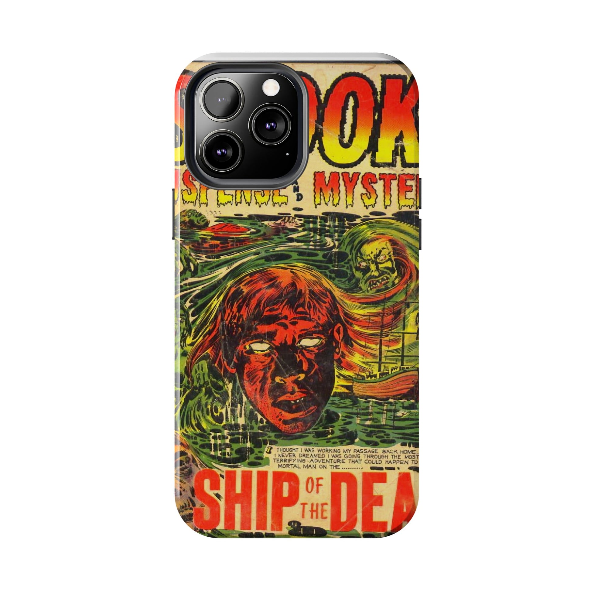 Vintage Horror Comic Phone Cover - Old School Male 