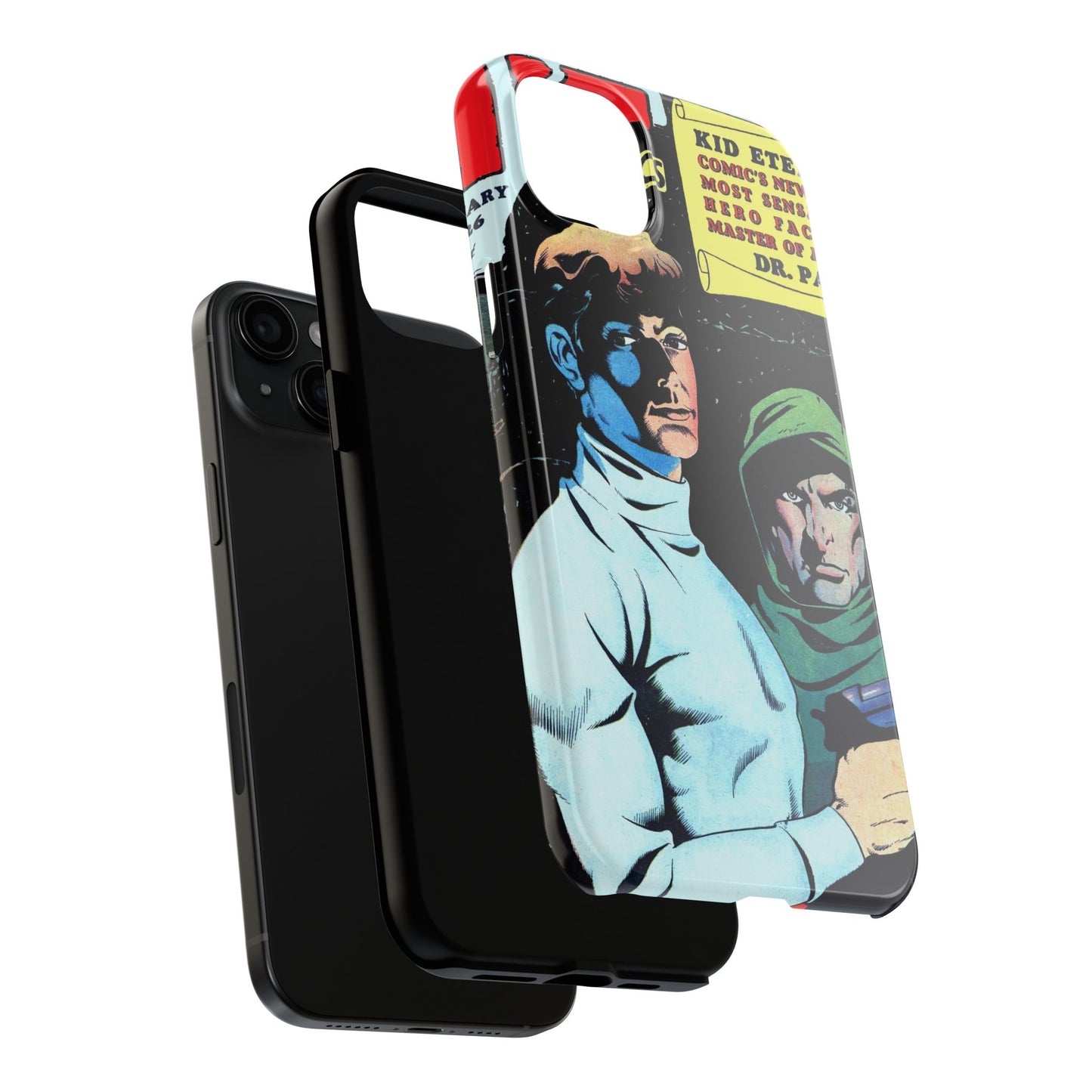 Vintage Comic Book Cover Durable Phone Cases