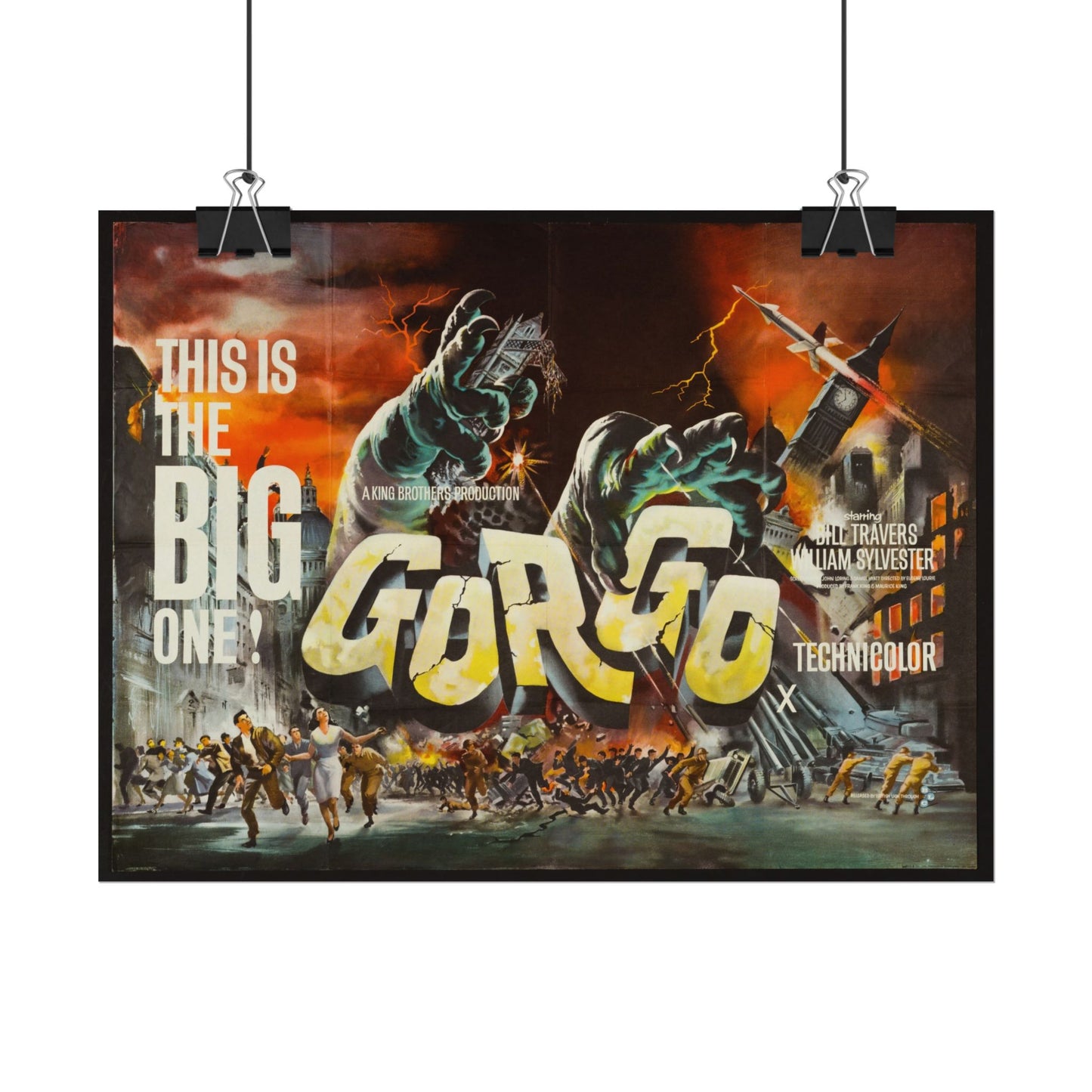 Poster Print - Gorgo Classic Film Poster