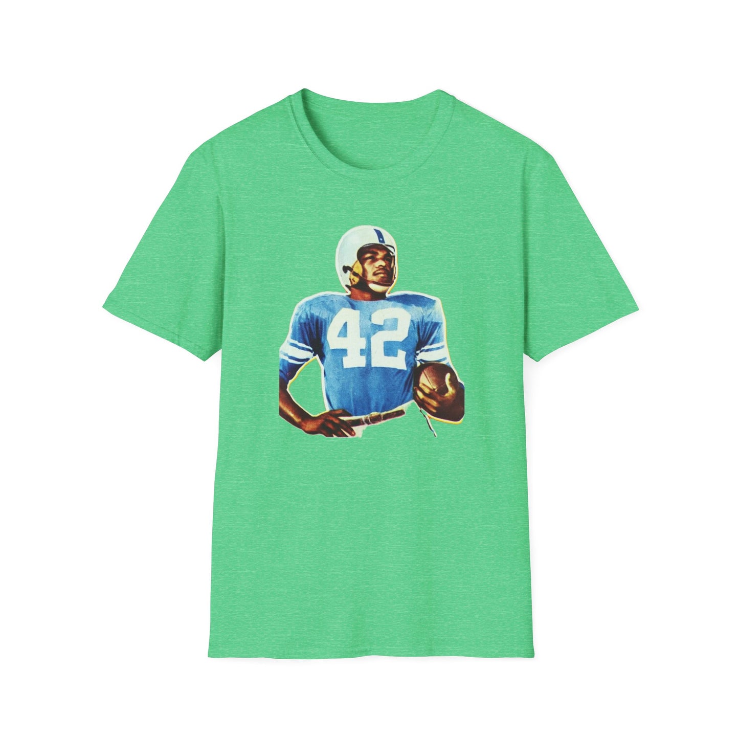 Lenny Moore Unisex Soft Cotton Tee for Football Fans - Old School Male 