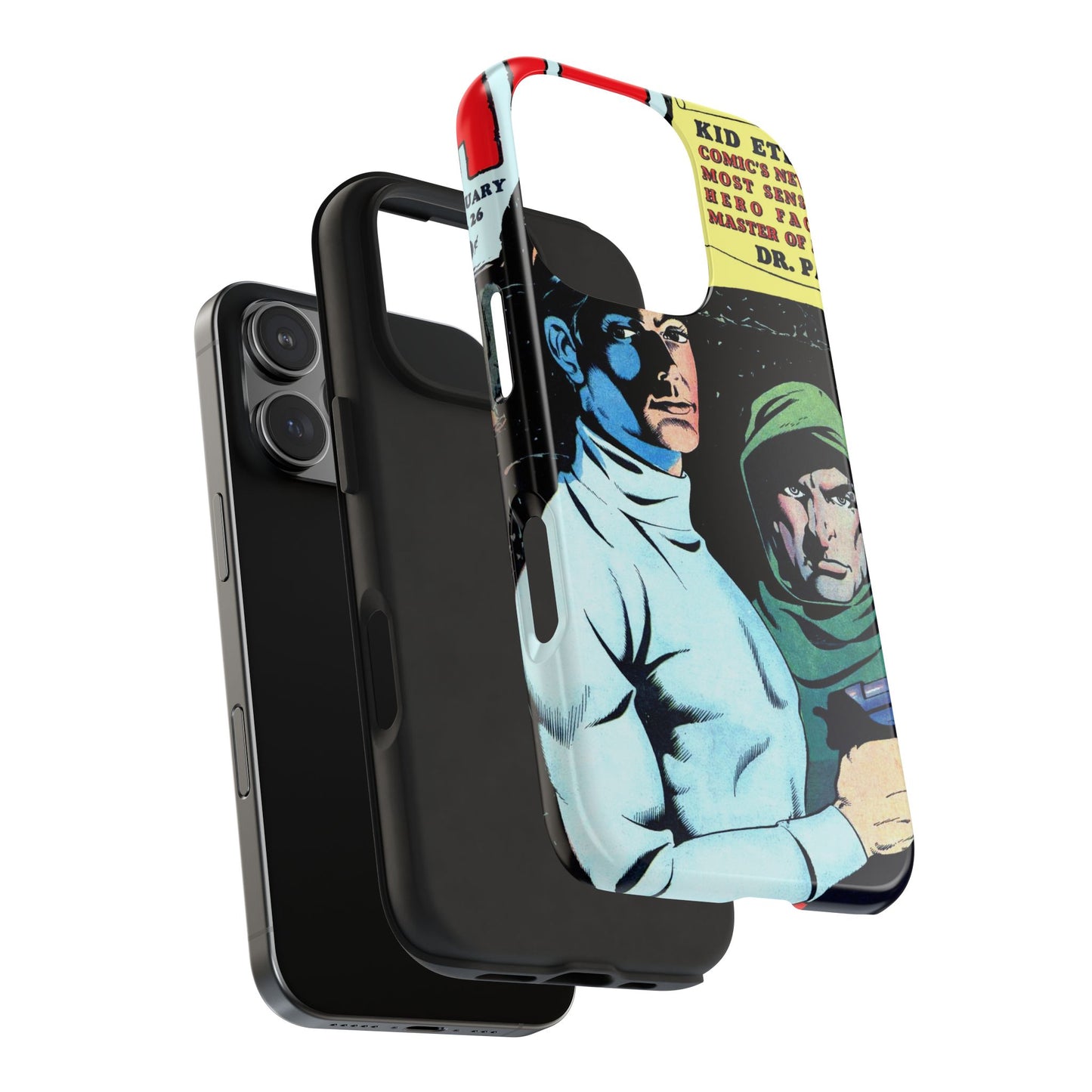 Vintage Comic Book Cover Durable Phone Cases