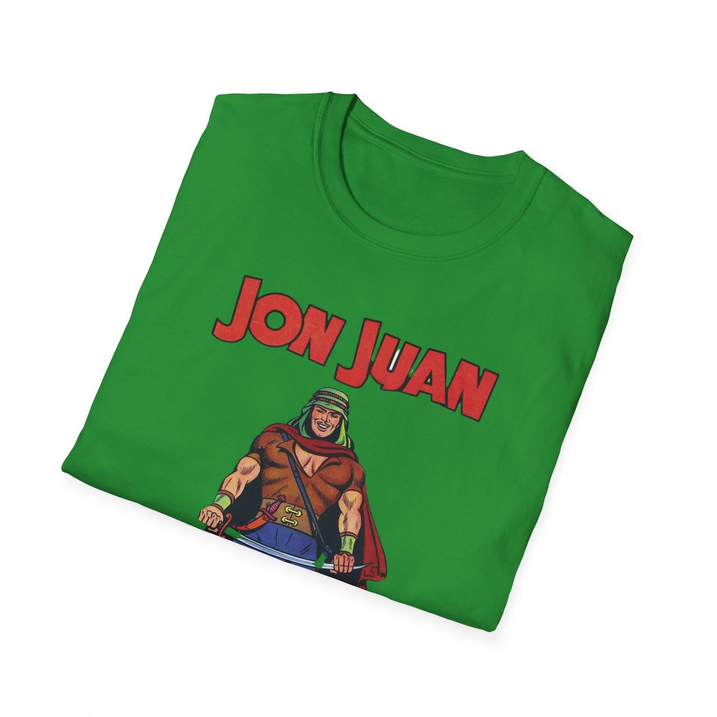 Vintage Jon Juan Comic Character T-Shirt - Soft Unisex Tee for Retro Style Enthusiasts