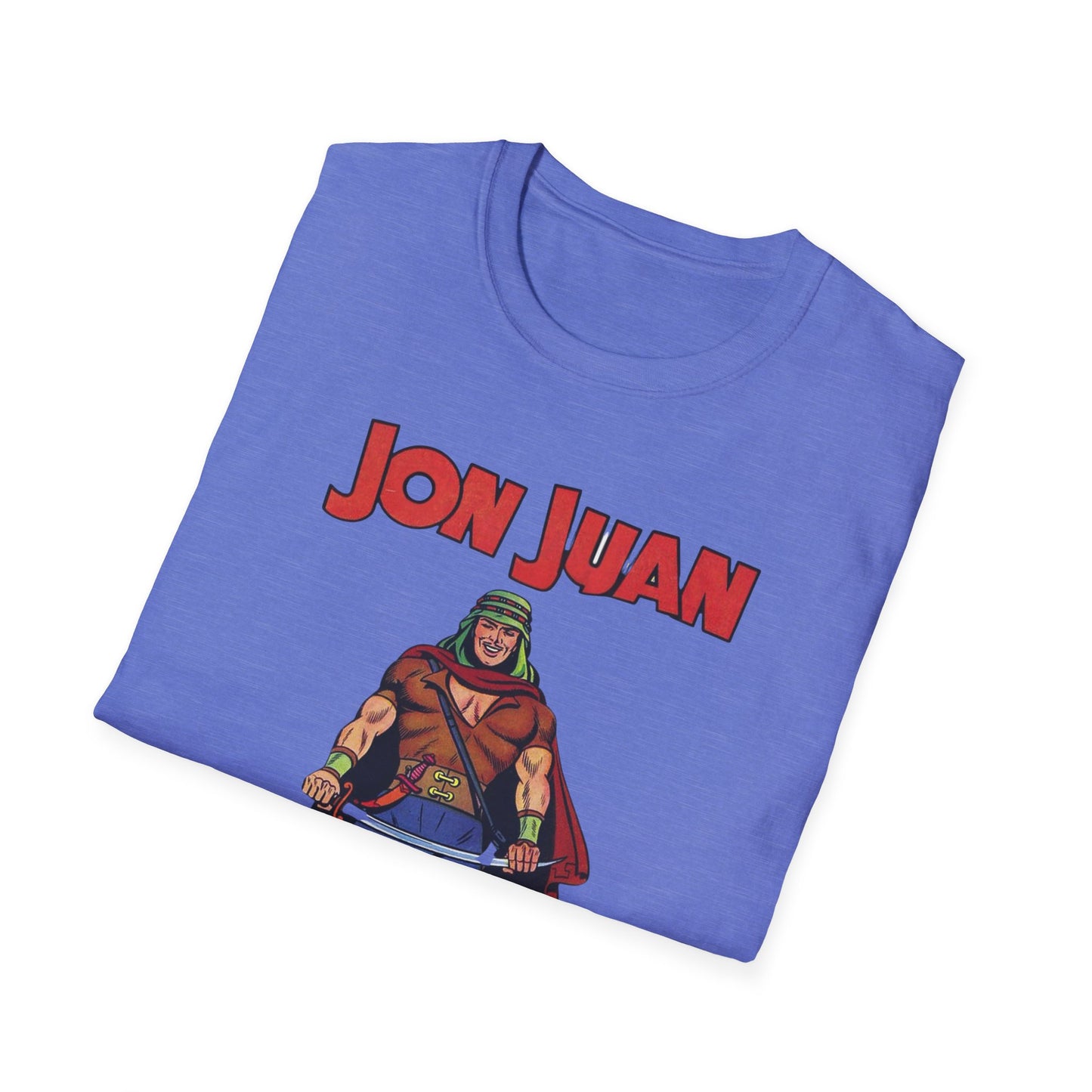 Vintage Jon Juan Comic Character T-Shirt - Soft Unisex Tee for Retro Style Enthusiasts