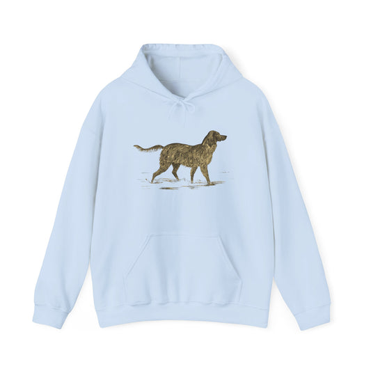 Cozy English Setter Hoodie for Dog Lovers - 50% Cotton, Adjustable Drawstring, Kangaroo Pocket