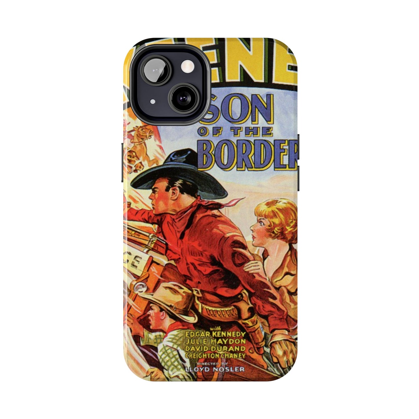 Rustic Heritage Western Tough Phone Cases - Old School Male 