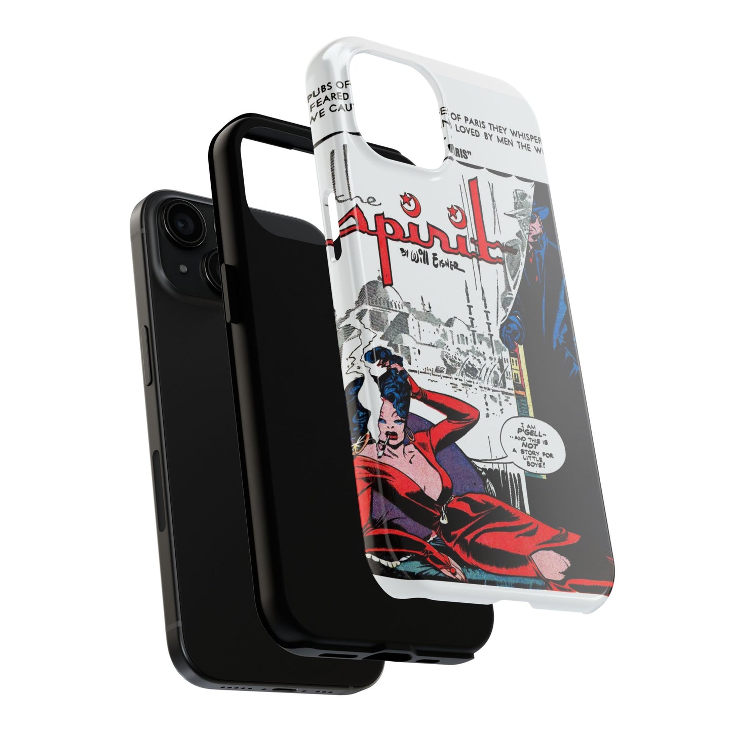 Vintage Spirit Comic Tough Phone Cases for Ultimate Protection