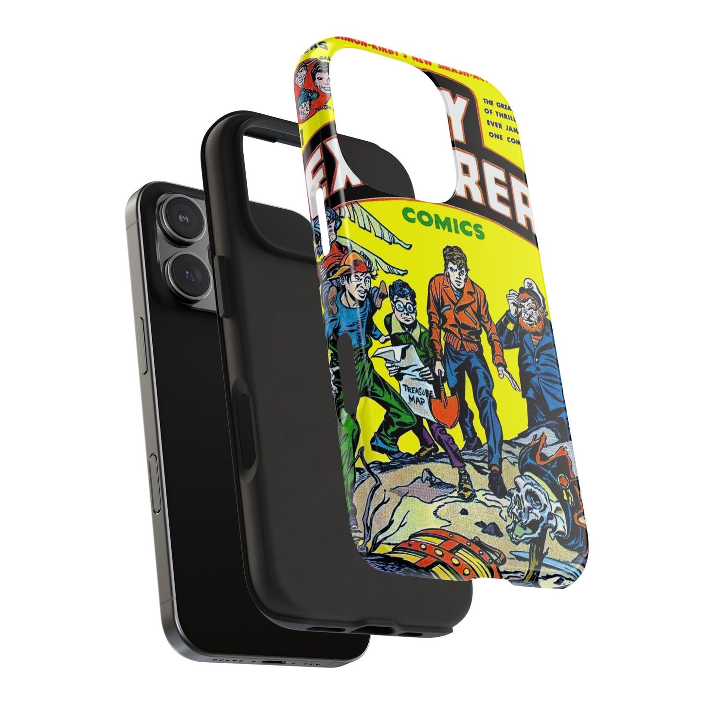 Vintage Comic Book Cover Rugged Phone Cases