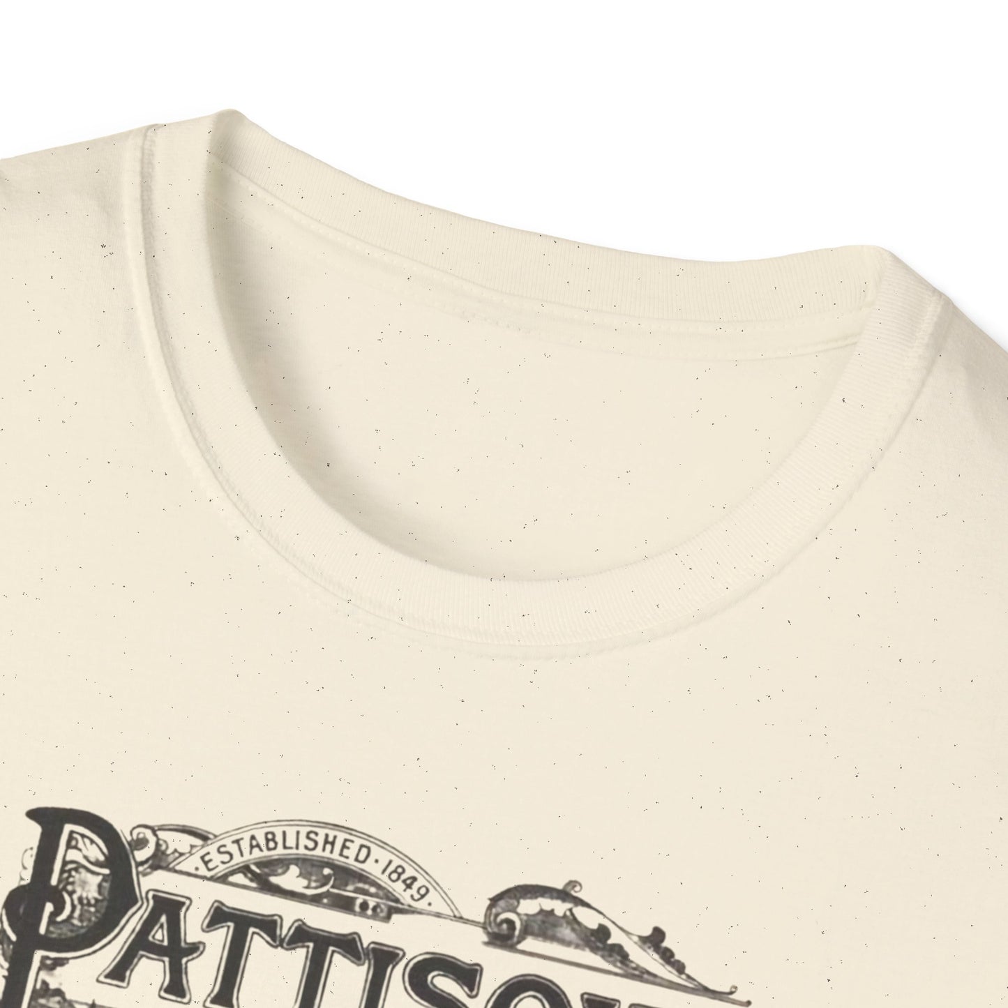 Pattison's Whiskey Graphic T-Shirt - Unisex Vintage Style Tee for Whiskey Lovers