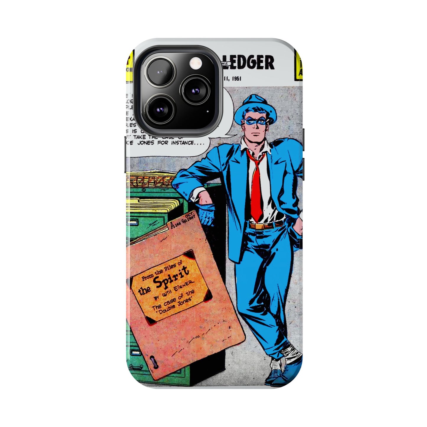 Vintage Spirit Comic Cover Durable Phone Cases - Old School Male 